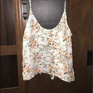 Floral crop top